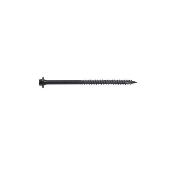 5 x 0.31 Po Titie Vis de Ledgertite Extérieure en Céramique Gris Foncé - Pack de 50