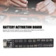 thumbnail image 3 of Placa de Activación de la Batería, Placa de Activación de la Batería Alta Interfaz de Seguridad C 4.2-4.5V Para Modelos 400+, 3 of 7