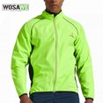 thumbnail image 2 of WOSAWE - Maillot de ciclismo de manga larga a prueba de viento para hombre, cortavientos, impermeable, para ciclismo, 2 of 5