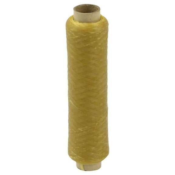 90 Yd Single Spool Nautral Deer Sinew Bead Craft Thread 15LB Artificial Wax Sinue