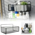 thumbnail image 1 of Wall Mounted Storage Shelf for Living Room and Bathroom Organization with Perforated Design, 1 of 6