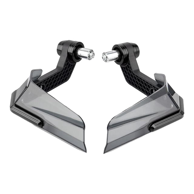 DYNWAVECA Motorcycle Hand Protector Deflector Guard Anti Debris Universal Hand Guard Protector for Bike Enthusiast Motocross Bike Black