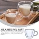 thumbnail image 5 of Bearachild Taza de agua de viaje en forma de amor, vasos de jugo de fruta de alta resistencia, accesorios de borosilicato, vasos de regalo para beber café Utensilios de cocina 300ml Bearachild HA062086-04B, 5 of 6