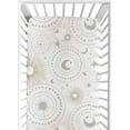 thumbnail image 5 of Sweet Jojo Designs Celestial Blush Pink Gold White Fitted Crib Sheets 2 Piece Set, 5 of 6