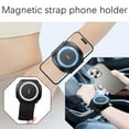 thumbnail image 2 of Magnetic Wrist Strap Phone Holder for MagSafe Hands-Free Live Streaming Exercise and Driving, 2 of 8