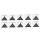 thumbnail image 4 of 10 almohadillas antideslizantes para snowboard, color plata, con agarre mejorado. Accesorios profesionales antideslizantes para snowboard, ideales Forma de pirámide, 4 of 8