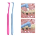thumbnail image 3 of 2 uds cepillo de dientes interdental de ortodoncia pequeño cepillo de corrección de cabello suave Likrtyny Cuidado Belleza, 3 of 3