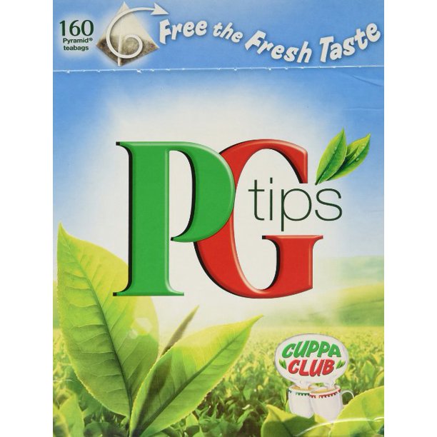 PG Tips 160 Tea Bags (17.6 oz)