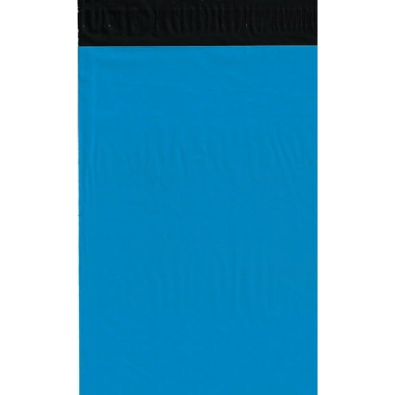 200 24x24 BLUE Poly Mailers Shipping Envelopes Couture Boutique Quality Bags