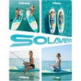 thumbnail image 5 of SOLAVERO Inflatable Stand Up Paddle Board for 2 Person, Ultra-Light SUP Board with Accessories for Adults & Youth of All Skill Levels, 5 of 8