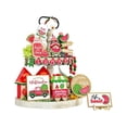 thumbnail image 1 of Summer Themed Wooden Tiered Tray for Seasonal and Tabletop Display, 1 of 7