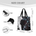 thumbnail image 3 of Fotbe Butterfly Angel Wings Art Bolsa Tote con Estampado para Mujer, Bolsos con Cremallera, Bolsa de Hombro Casual de Gran Capacidad con Bolsillos Internos, 3 of 7