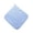 Blue, variant on Honeycomb Texture Coral Fleece Dish Cloths With Hanging Loop Super Absorbent Lint Free Reusable Kitchen Cleaning Rags Non Streak