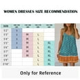 thumbnail image 3 of SWQZVT Fashion Summer Dress for Women Boho Floral Dress Sexy Short Sleeve Swing Mini Dresses, 3 of 6
