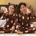 thumbnail image 1 of Conjunto de pijamas de invierno para niños, ropa de dormir navideña de algodón para niñas, pijamas de animales, ropa de dormir para el hogar para niños de 4, 6, 8, 10 y 12 años, 1 of 4