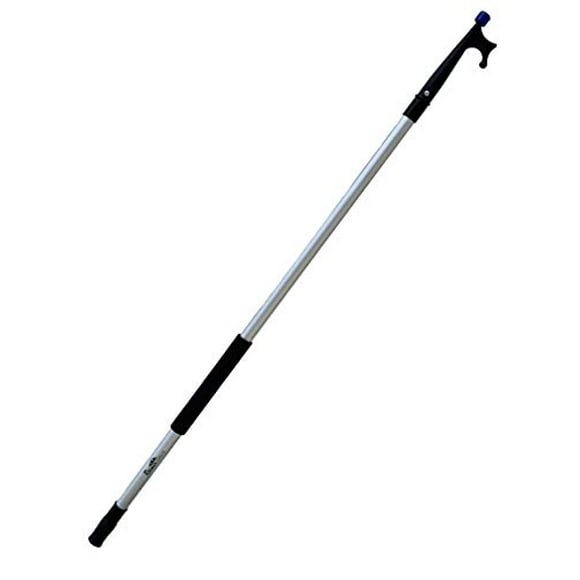 Rainier Supply Co Premium Telescoping Boat Hook | Ultra-Durable Reinforced Nylon Tip | Two Handle Design | 55 - 98 Inch Extension