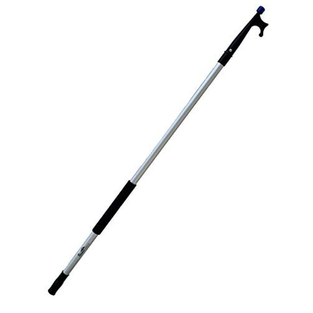 Rainier Supply Co Premium Telescoping Boat Hook | Ultra-Durable Reinforced Nylon Tip | Two Handle Design | 55 - 98 Inch Extension