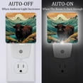 thumbnail image 2 of Yak LED Square Night Lights - Portable and Stylish for Bedroom and Kids Room - Enhance Your Space with Soft and Soothing Illumination, 2 of 6