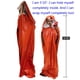 thumbnail image 3 of Saco de dormir Emergency Bivy Sack Leberna Mylar Survival, paquete de 4, 3 of 9