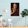 thumbnail image 4 of 20th-century Philosophers 14th Dalai Lama Poster (2) Artworks Canvas Poster Room Aesthetic Wall Art Prints Home Modern Decor Gifts 12x18inch(30x45cm), 4 of 6