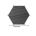 thumbnail image 1 of Herramientas y mejoras para el hogar - Cubierta para parasol para trampolín de 1,8 m, 3,6 m, 3,7 m y 4,2 m - Trampolines de protección solar - Cubierta antisolar para trampolín - Accesorios para patio, 1 of 2