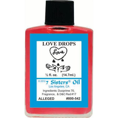 7 SISTERS Spiritual Wicca Magick Oil-LOVE DROPS 1/2oz