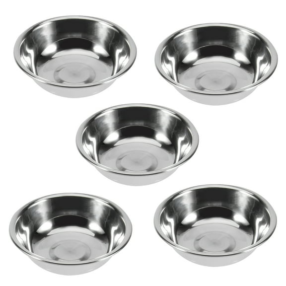 Senikei Stainless Steel Mixing Bowls & Sauce Dishes Set for Kitchen/Home (10pcs)