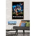 thumbnail image 2 of NFL Houston Texans - 3 Point Stance 19 Wall Poster, 22.375" x 34", Framed, 2 of 3