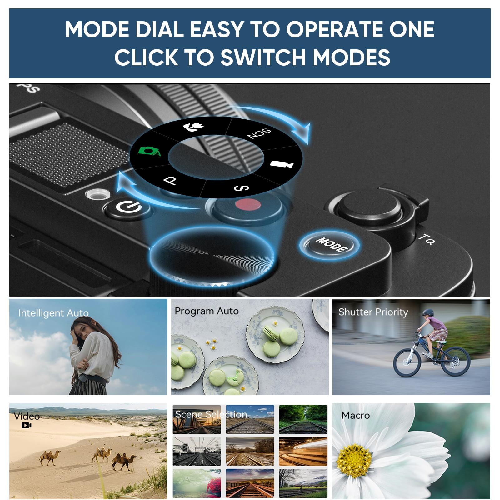 ORDRO G930 Digital Camera 4K 16-80 mm All-in-One Wide Angle Vlogging Camera for Content Creators