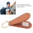 thumbnail image 4 of Clip Para Sombrero, Elegante Y Fácil De Operar Clip Magnético Para Sombrero Cuero De PU Ampliamente Aplicable Para Adultos Para Mochila Para Bolso, 4 of 7