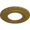 thumbnail image 3 of Ekena Millwork 9"OD x 4 1/2"ID x 1/2"P Claremont Ceiling Medallion (Fits Canopies up to 5 5/8"), Hand-Painted Gold, 3 of 7