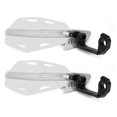 thumbnail image 4 of Motorcycle Hand Guard 7/8in 22mm ABS Fall Resistant Protector Universal for Motorcycle Electric Bike ScooterWhite, 4 of 5