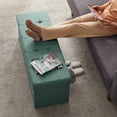 thumbnail image 5 of SONGMICS Storage Ottoman Bench, 15 x 43 x 15 Inches, Ottoman with Storage, End of Bed Bench, for Living Room, Bedroom, Retro Green, 5 of 7