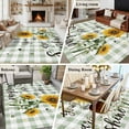 thumbnail image 6 of 8x10 Area Rugs for Living Room, Sunflowers Farmhouse Non Slip Area Rugs for Kitchen Bedroom Entryway, Sage Green Plaid Pastoral Rustic Washable Carpet Runner Rug Floor Mats for Bedroom Home Decor, 6 of 9