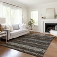 thumbnail image 6 of Addison Rugs Mayfield Washable Transitional Loops, Lines Brown Rectangle Rug, 8' x 10', 6 of 6