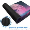 thumbnail image 6 of Beautiful Night Sky Moon and Tree Gaming Mouse Mat,Rectangle XX Large Non-Slip Rubber Gaming Mouse Pad with Stitched Edges, Office Mouse Pad for Women Men Kids, 31.5x15.7, 6 of 7