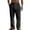 D78/Black, variant on Afdoent Mens Pants Men Summer Fashion Casual Elastic Side Button Pants Solid Color Breathable Flax Loose Casual Pants Fashion Streetwear