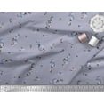 thumbnail image 3 of Soimoi Poly Georgette Fabric Notes Musical Instrument Printed Fabric 1 Yard 52 Inch Wide, 3 of 3