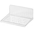 thumbnail image 2 of Étagère Murale Transparente Sans Perceuse Grande Charge Portante Salle de Bain Salon Rack de Rangement, 2 of 8