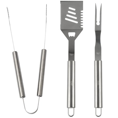 Cheer Collection 3 piece BBQ Grilling Tool Set