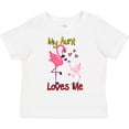 thumbnail image 3 of Inktastic My Aunt Loves Me Flamingo Boys or Girls Toddler T-Shirt, 3 of 5
