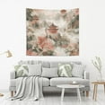 thumbnail image 2 of Yayeee Tapestry Wall Hanging for Bedroom 60" x 40" Living Room Home Wall Art Decor, Red Mountain Pattern, 2 of 7