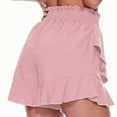thumbnail image 7 of AXXD Womens Shorts Pink Summer Flounce High Waist Workout Shorts Mother's Day, 7 of 7