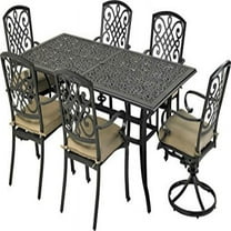 Patio Resort Lifestyles RCDTDY8444-BT2 Bridgetown Dining Set - 7 Piece