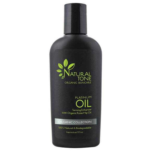 Aceite Bronceador Tono Natural Cuidado Orgánico Platinum 177 ml