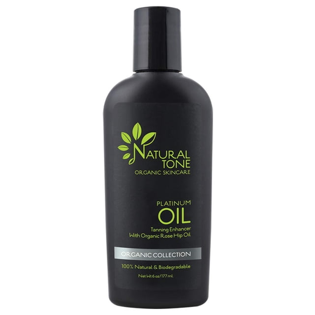 Aceite Bronceador Tono Natural Cuidado Orgánico Platinum 177 ml