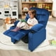 thumbnail image 5 of Sillón reclinable para niños COSTWAY, más grande y ajustable, color azul, 5 of 7