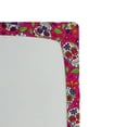 thumbnail image 3 of Ambesonne Colorful Fitted Sheet 2 Pcs Set, Sugar Skull Flowers, California King, Hot Pink Purple Green, 3 of 3