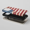 thumbnail image 2 of American Flag For All iPhone Series Protective Phone Case Vintage Red White Blue, 2 of 7