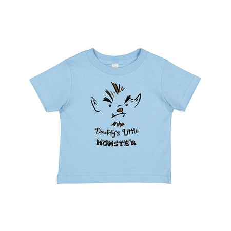 

Inktastic Halloween Baby Werewolf Daddy s Little Monster Gift Baby Boy or Baby Girl T-Shirt